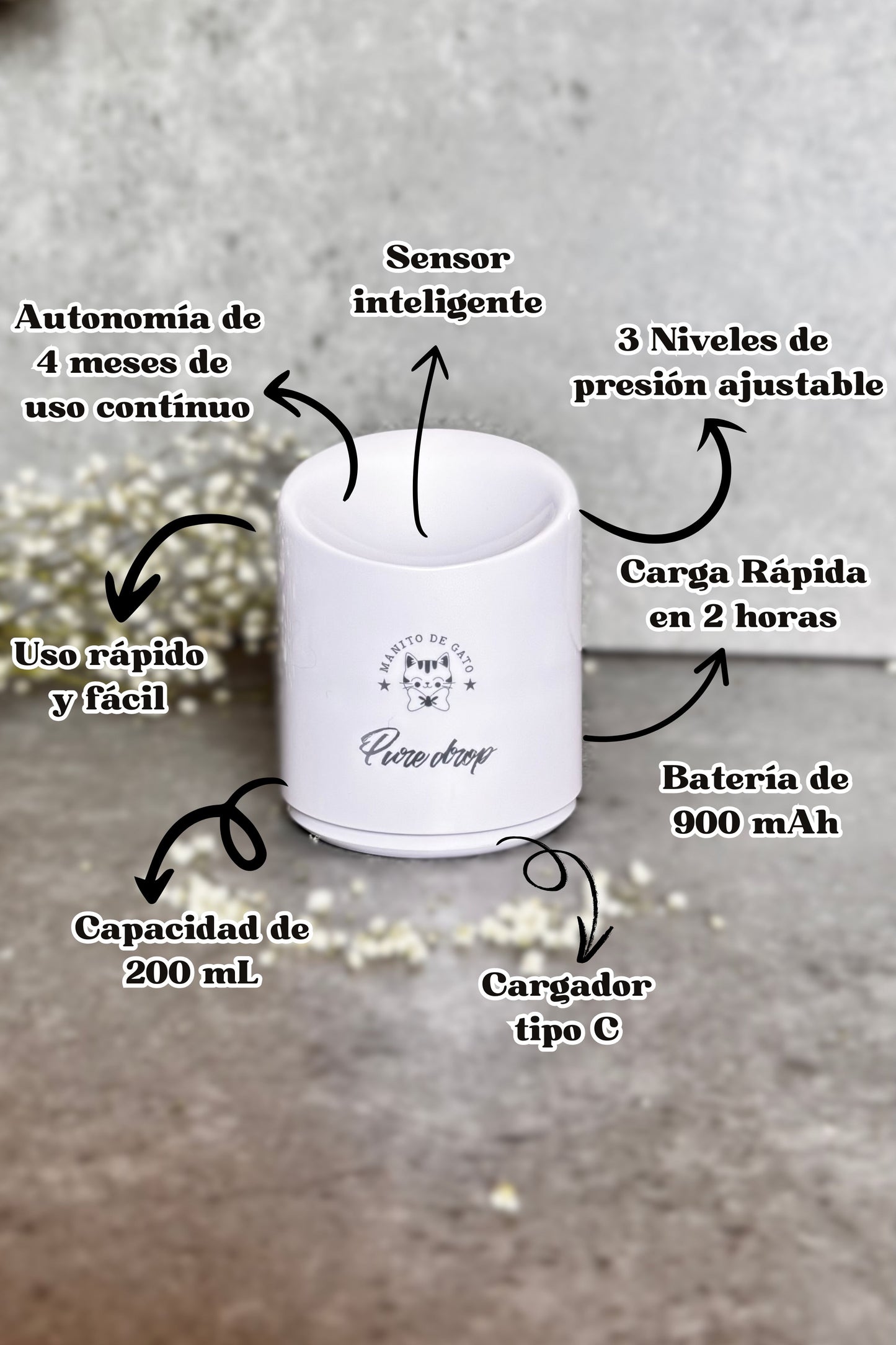 Dispensador Automático - Pure Drop